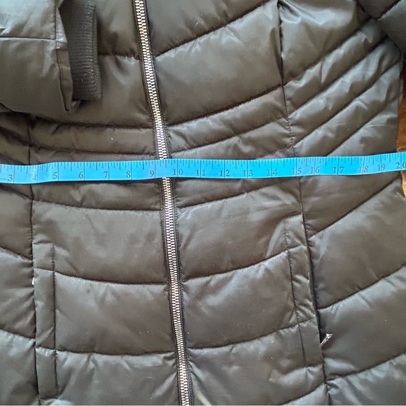 Kenneth Cole Reaction black puffer stadium coat. Size L. - Picture 5 of 10